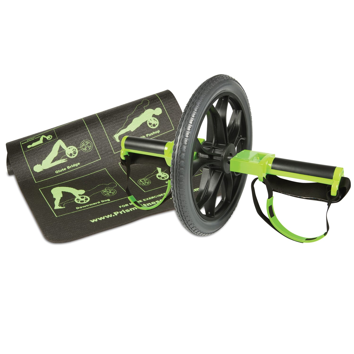 Prism Smart Core Ab Wheel with Mat