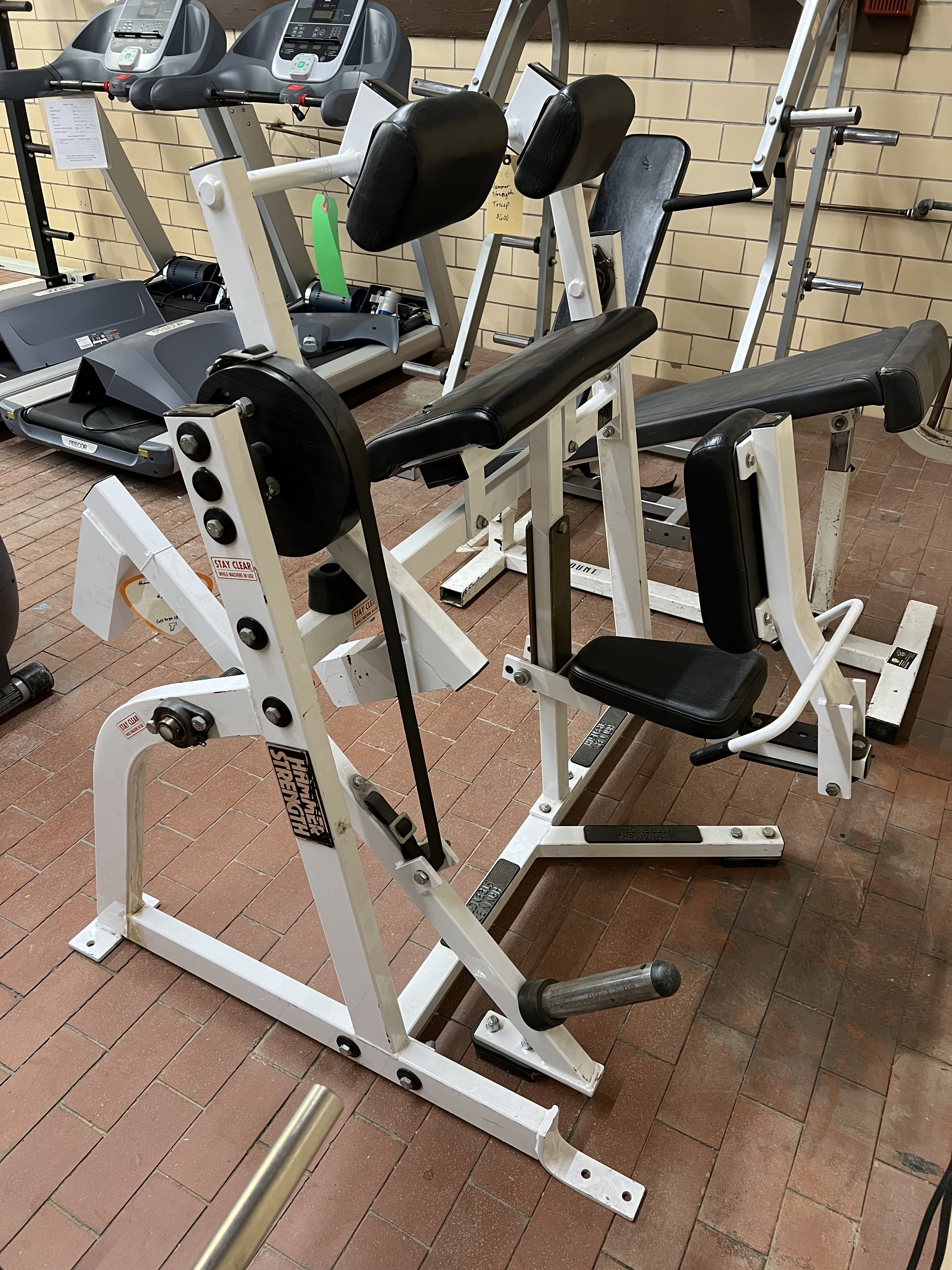 Motley Fugtig organ Hammer Strength Plate Loaded Tricep Extension (250213) - Treadmill Heroes