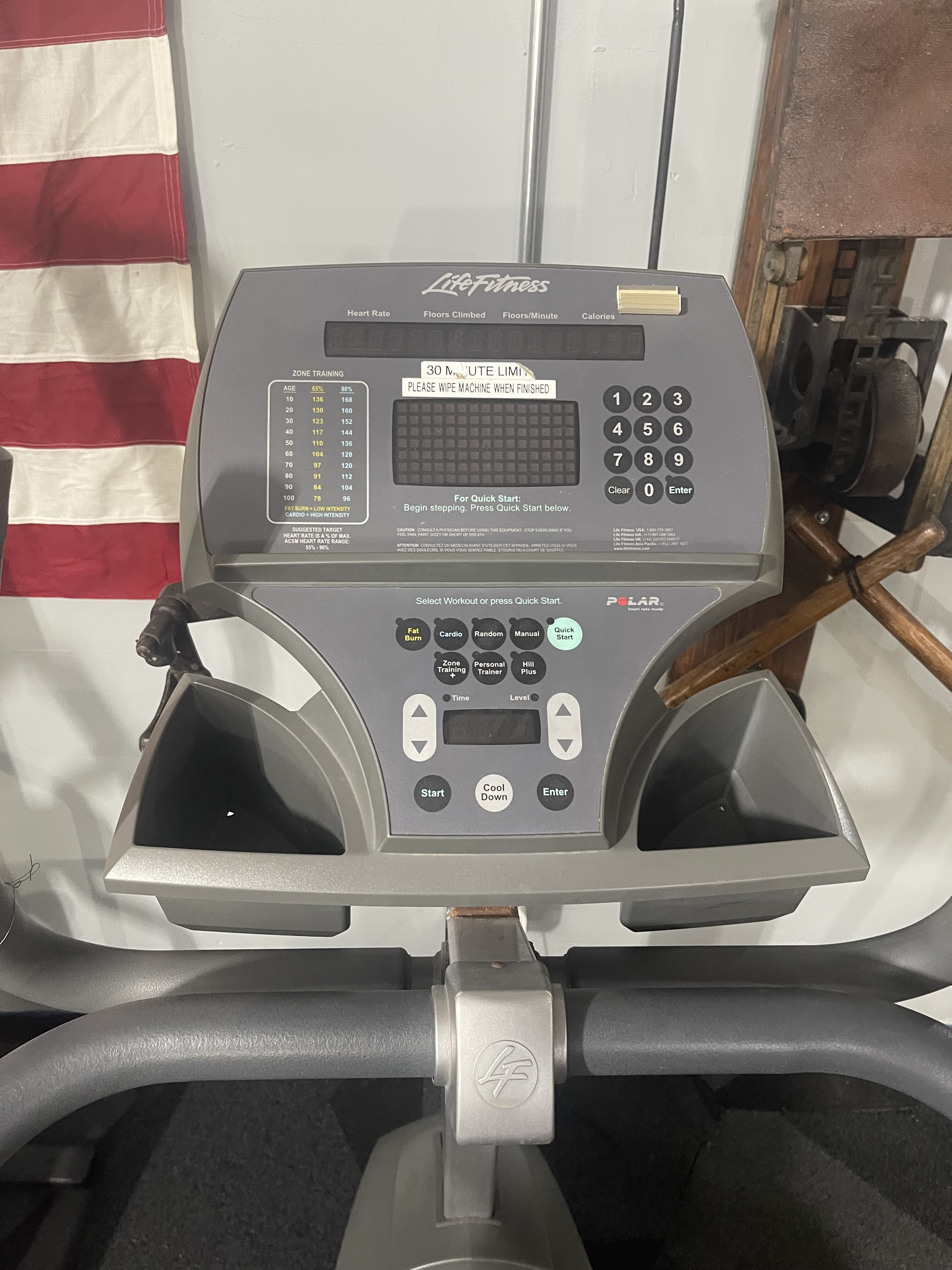 Life Fitness 95Si Stepper (1032) - Image 2